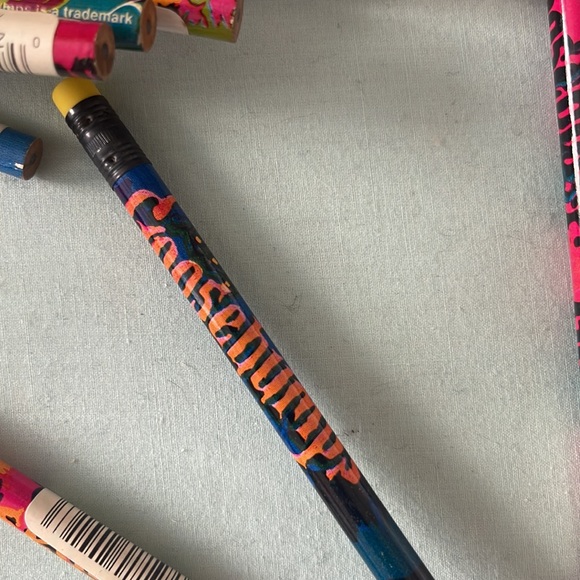 Vintage 90s Goosebumps Pencils NWT bundles of 5 - Picture 4 of 6